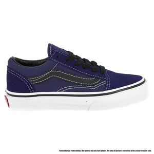 VANS Old Skool Little Kids (Medieval Blue / Black)